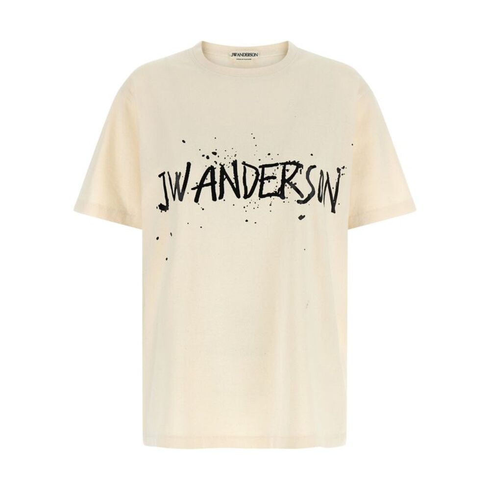 J.W.Anderson Beige Cotton Women's T-Shirt